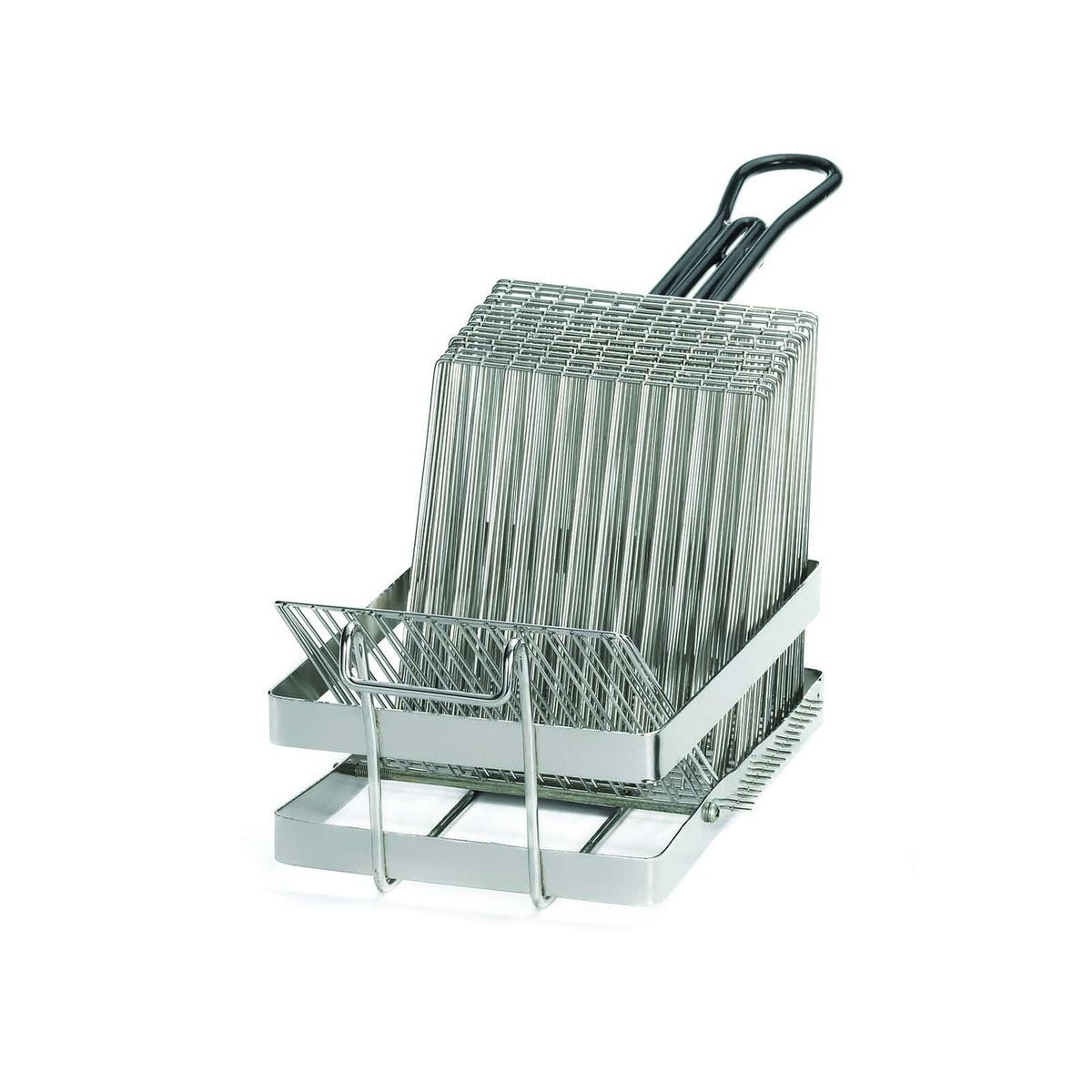 Tablecraft Chrome Plated Tostada Fry Basket.