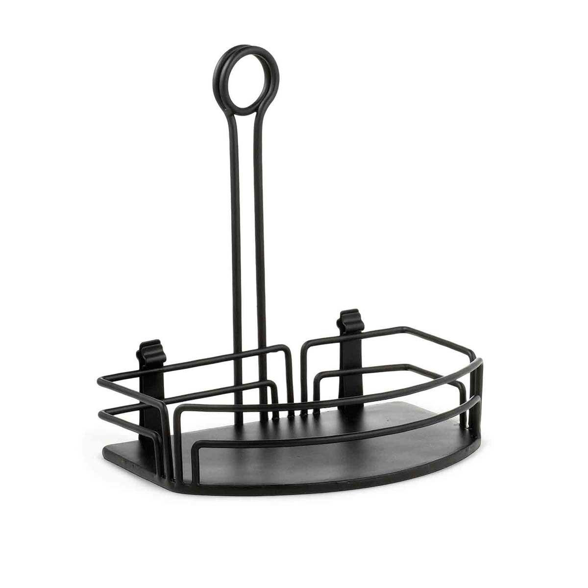 Tablecraft Versa Rack Black Half Size Versa Rack, 8.25 x 6 x 9.25 inch -- 2 per case