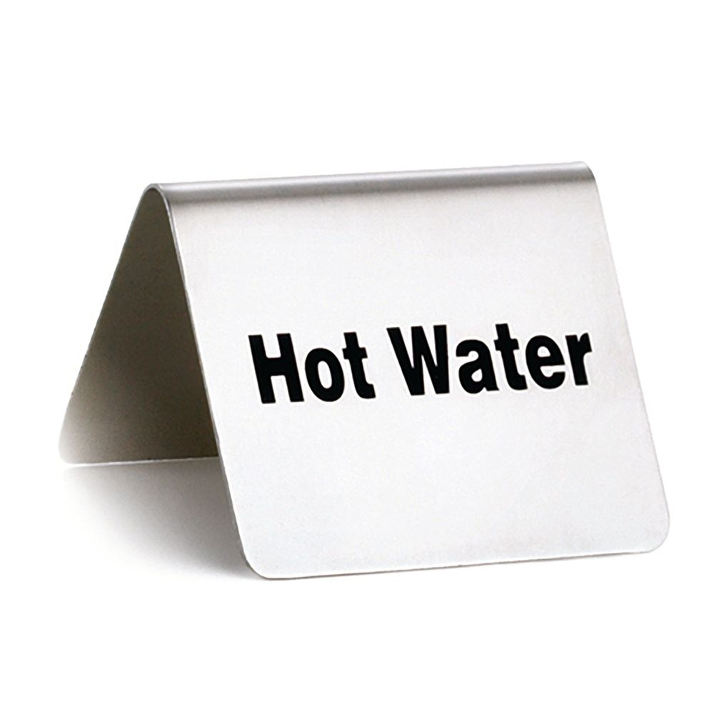 Tablecraft 200 Series Stainless Steel Hot Water Table Tent, 2.5 x 2.75 x 1.875 inch -- 25 per case