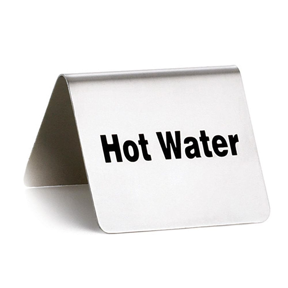 Tablecraft 200 Series Stainless Steel Hot Water Table Tent, 2.5 x 2.75 x 1.875 inch -- 25 per case