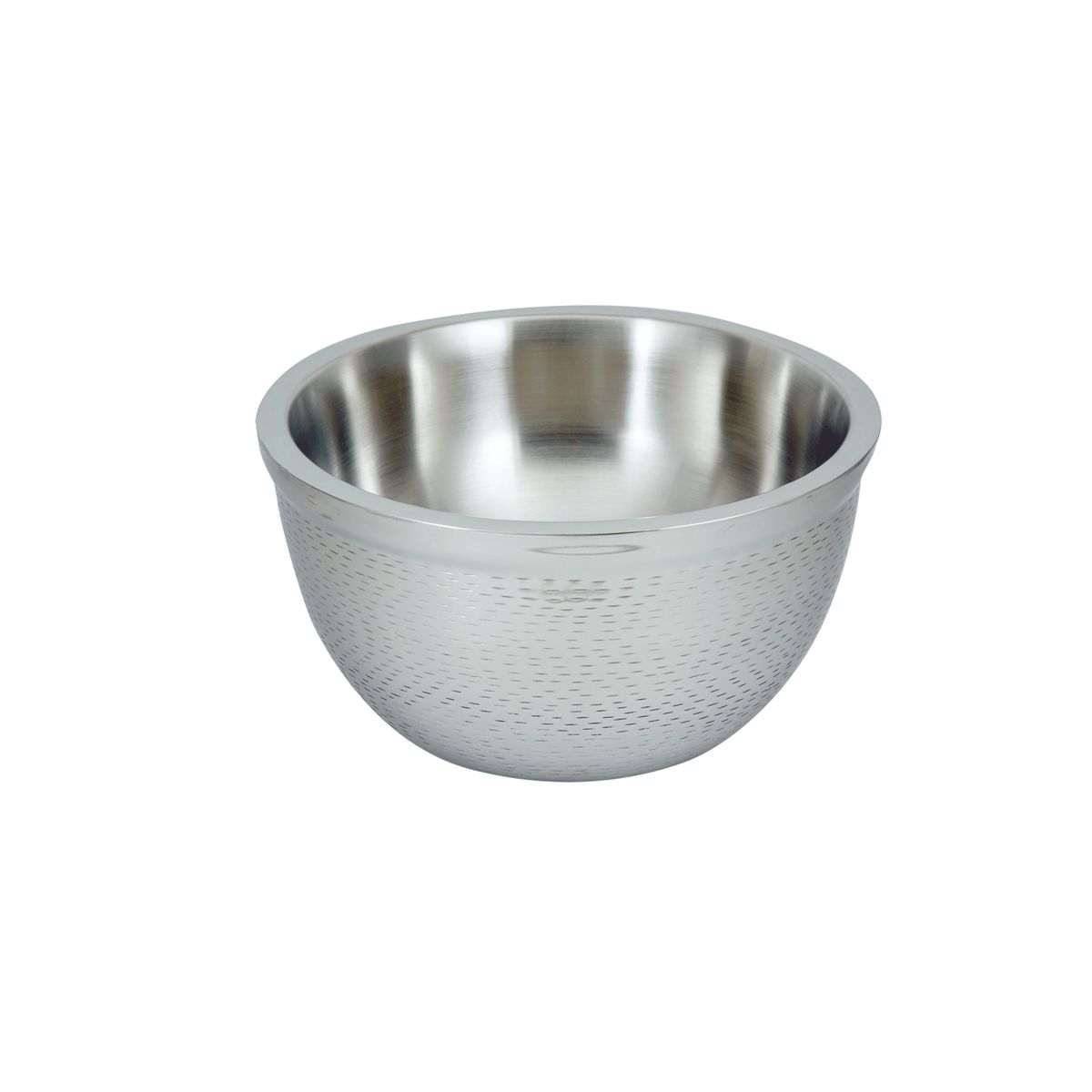Tablecraft Remington Collection Stainless Steel Round Bowl, 11.25 x 11.25 x 6.5 inch