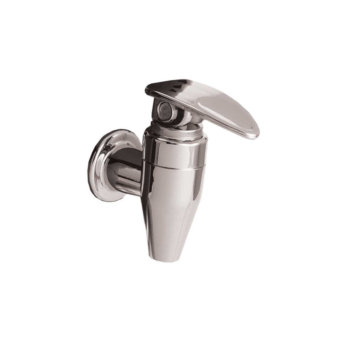 Tablecraft Heavy Duty Nickel Plated ABS Faucet for Upscale Beverage Dispenser