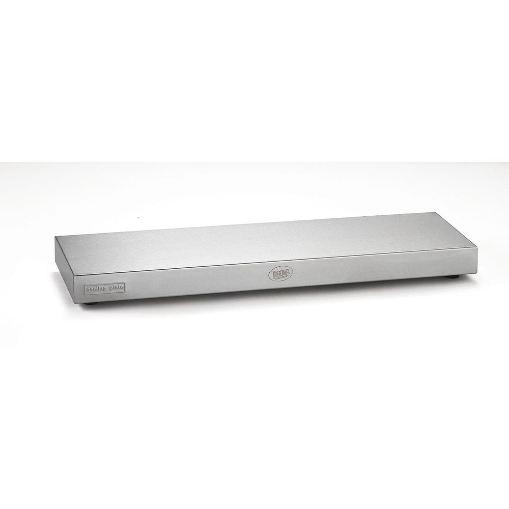 Tablecraft 18-8 Stainless Steel Half Long Size Cooling Plate, 20.875 x 6.375 x 1.75 inch 