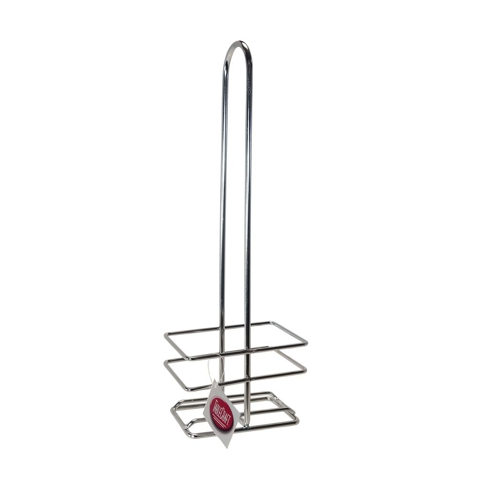 Tablecraft Prima Collection 18-8 Stainless Steel Oil And Vinegar Cruet Rack for 616 and 916, 5.125 x 2.75 x 14.5 inch -- 6 per case