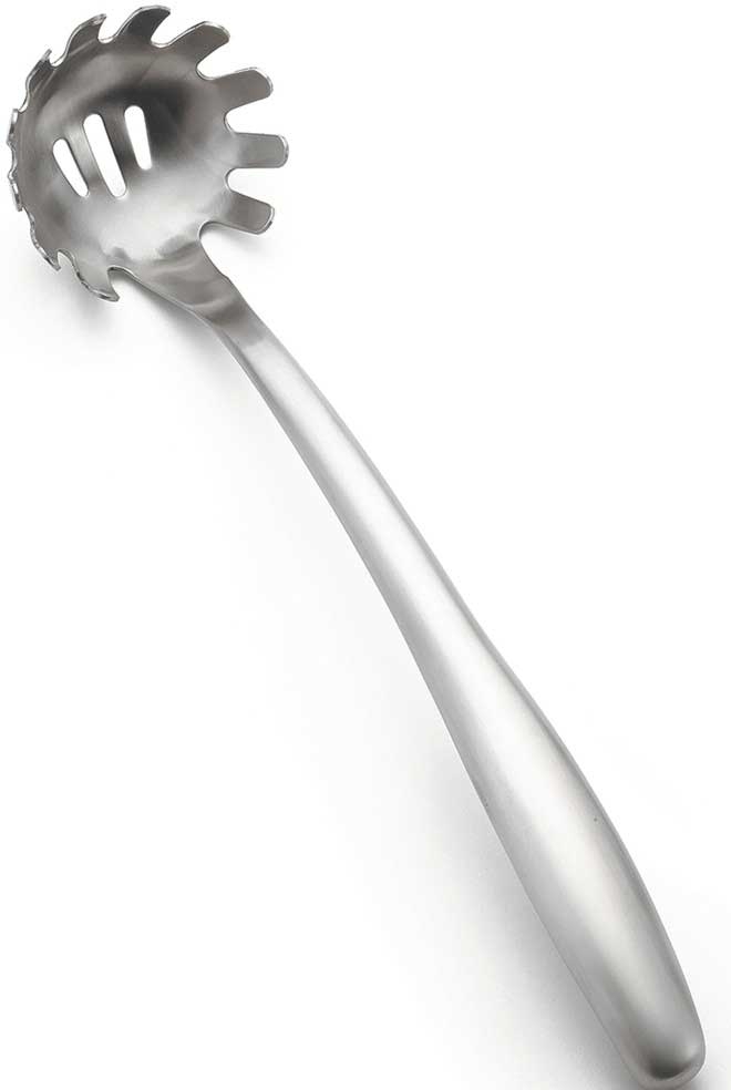 Tablecraft Dalton Collection 18/8 Stainless Steel Pasta Grabber, 2.875 x 2 x 12.5 inch