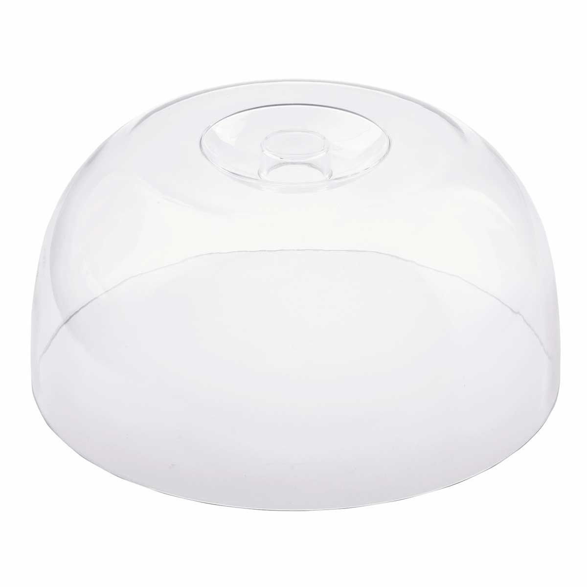 Tablecraft Clear San Plastic Cake Dome, 12 x 12 x 5.75 inch