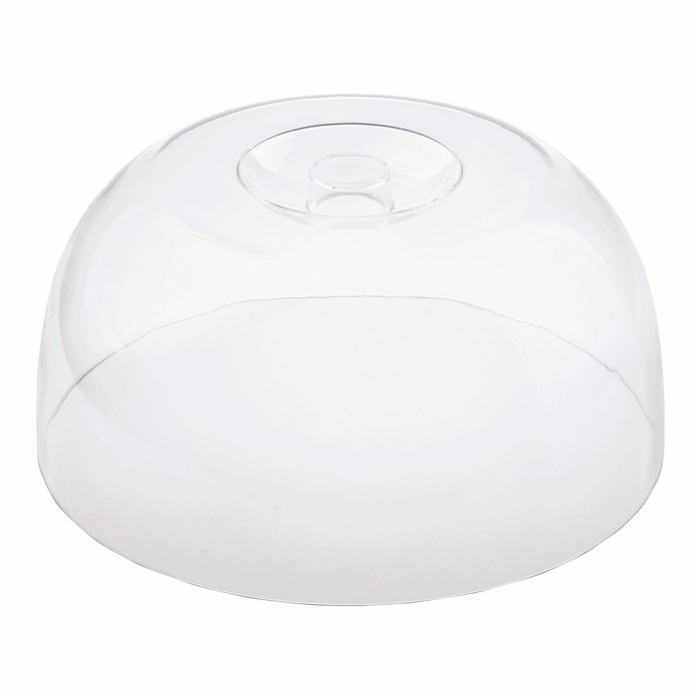 Tablecraft Clear San Plastic Cake Dome, 12 x 12 x 5.75 inch