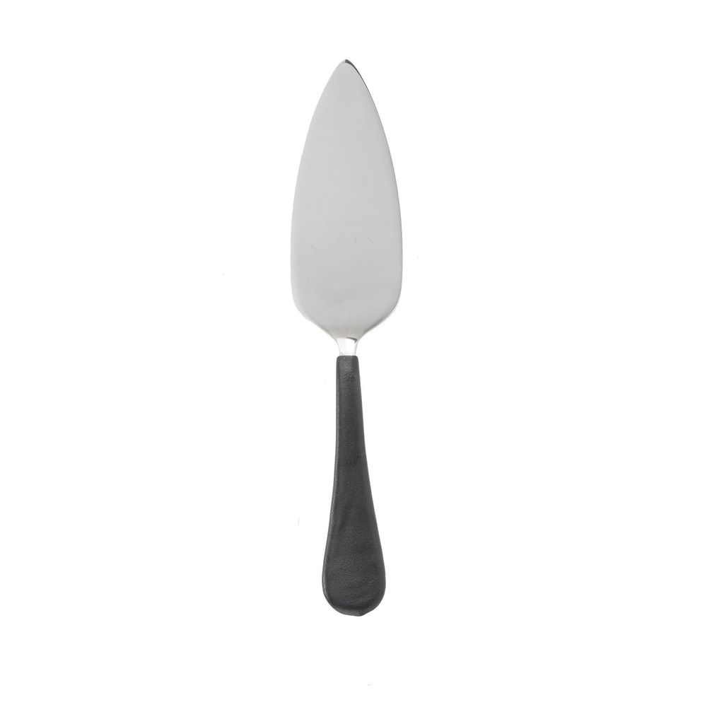 Tablecraft Anti Microbial Black Vinyl Coated Stainless Steel Server, 9 5/8 inch