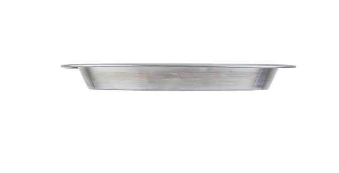 Tablecraft Aluminum Round Pie Pan Server, , 10.125 x 10.125 x 0.75 inch