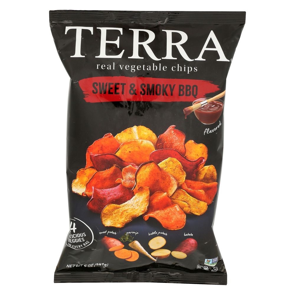 Terra Sweet and Smoky BBQ Vegetable Chips, 5 Ounce -- 12 per case
