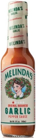 Melindas Garlic Habanero Pepper Hot Sauce, 5 Ounce -- 12 per case