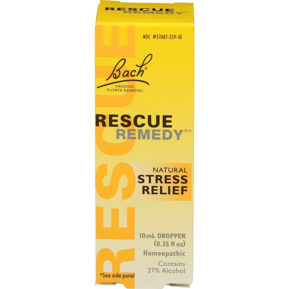 Nelson Bach Rescue Stress Relief Dropper, 10 Milliliter