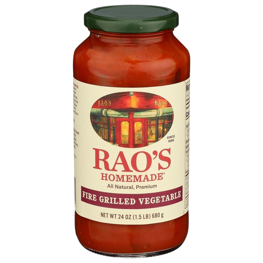 Raos Homemade Fire Grilled Vegetable Sauce, 24 Ounce -- 12 per case