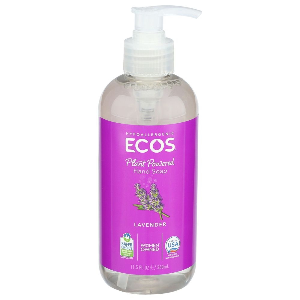 Ecos Lavender Hand Soap, 11.5 Fluid Ounce -- 6 per case