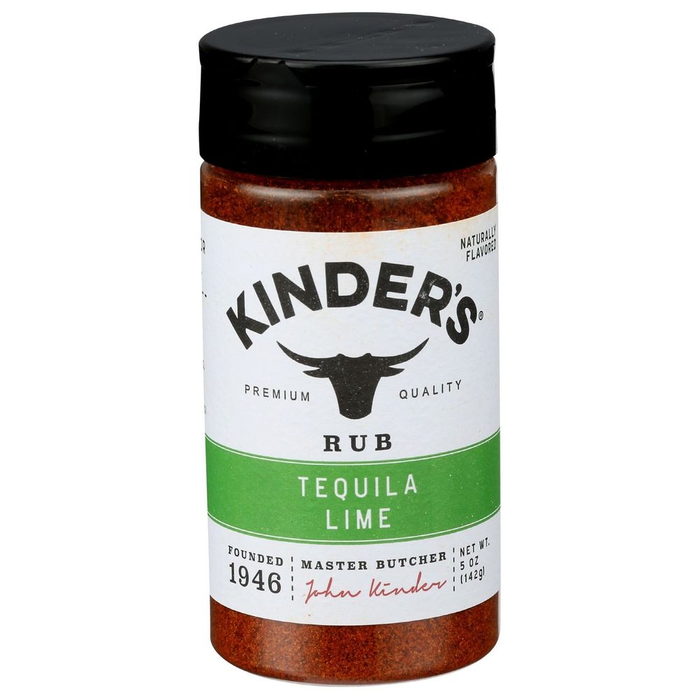 Kinders Tequila Lime BBQ Rub, 5 Ounce -- 6 per case
