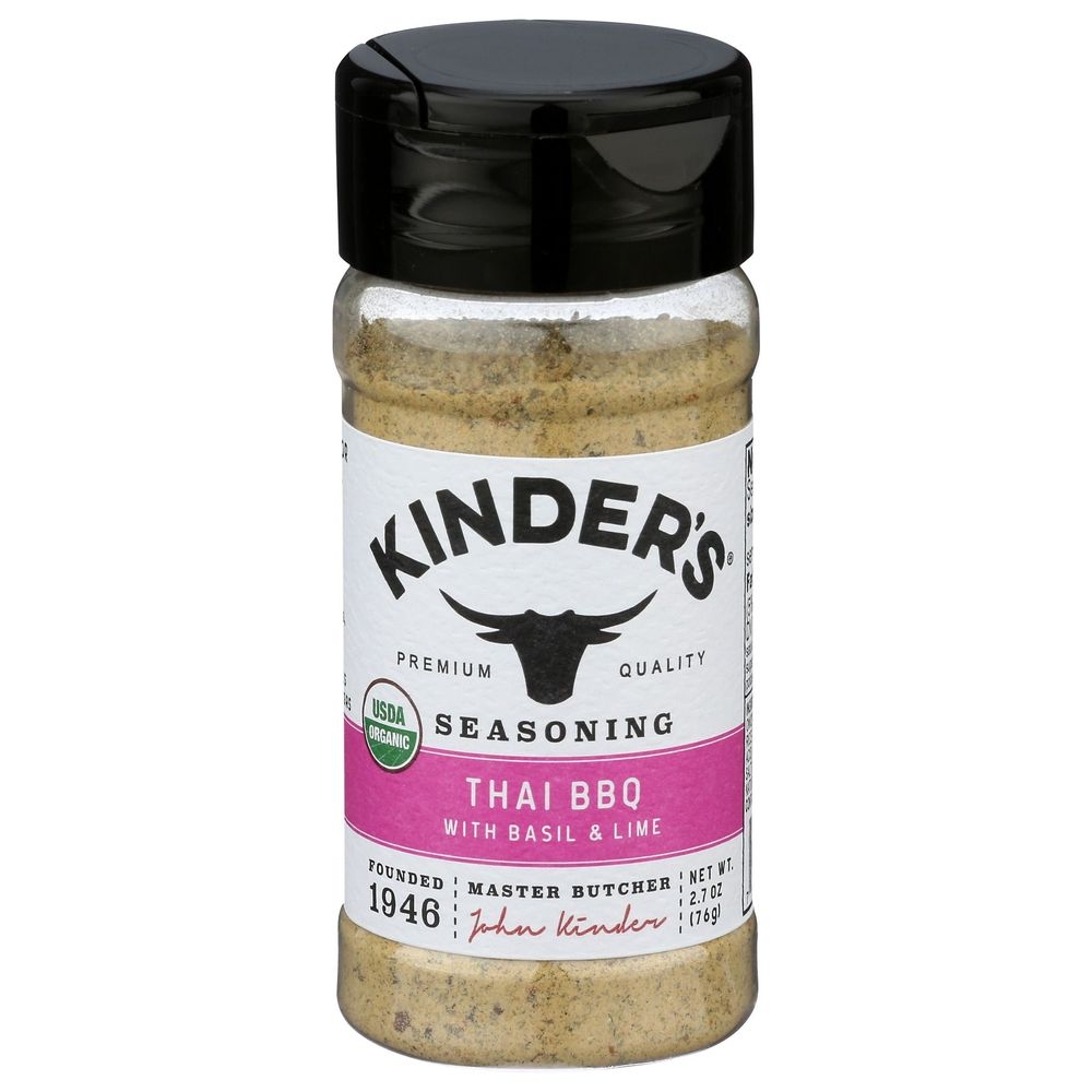 Kinders Organic Thai Bbq Seasoning, 2.7 Ounce -- 8 per case
