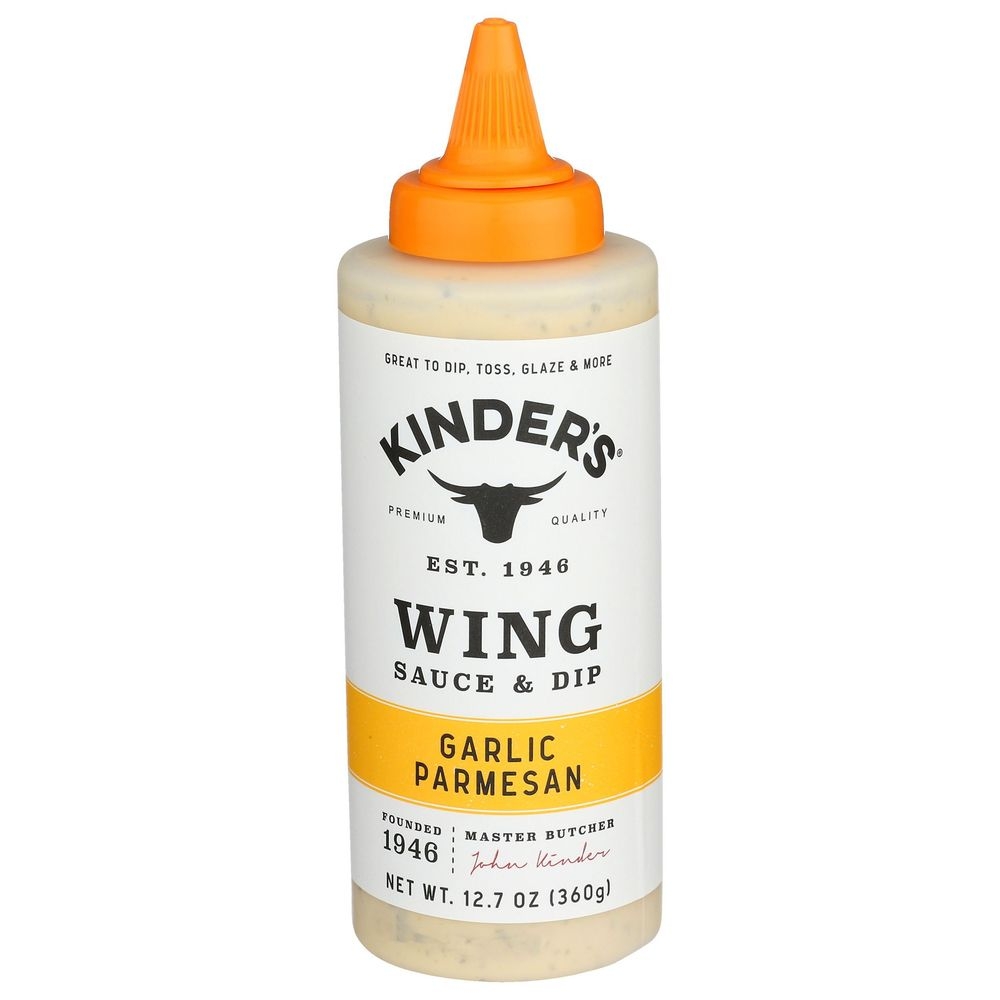 Kinders Garlic Parmesan Wing Sauce, 12.7 Ounce -- 6 per case