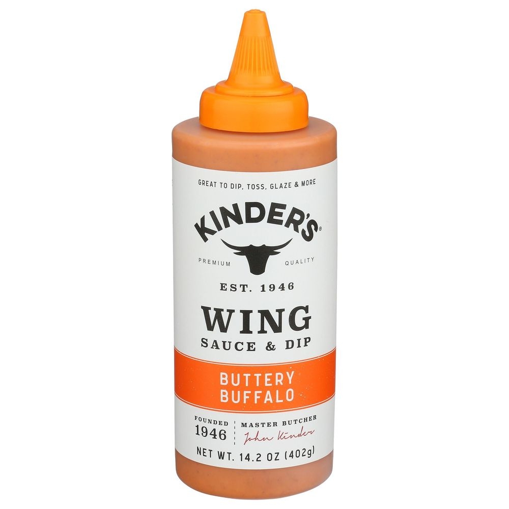 Kinders Buttery Buffalo Wing Sauce, 14.2 Ounce -- 6 per case