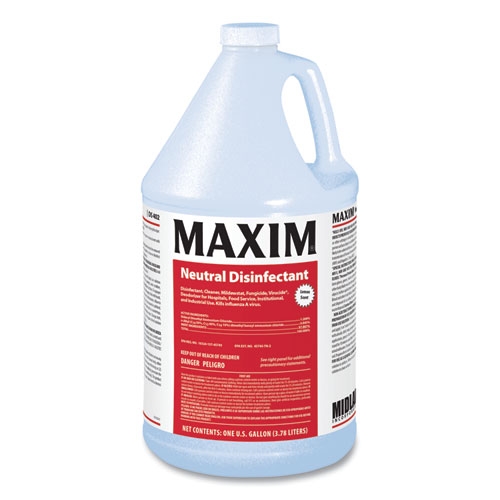 Maxim Fresh and Clean Scent Neutral Disinfectant, 1 Gallon Bottle -- 4 per case