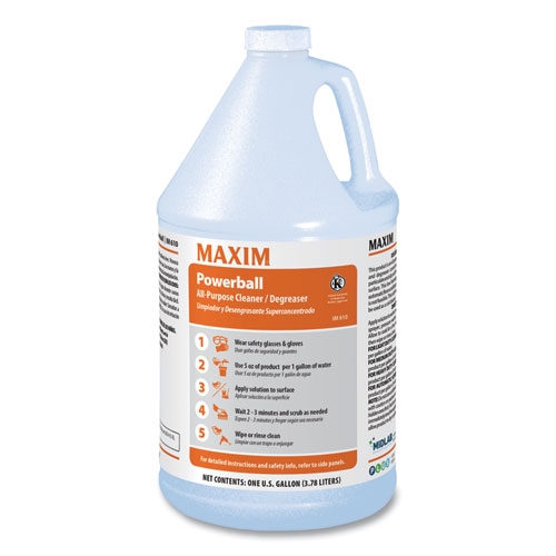 Maxim Powerball Sassafras Scent All Purpose Cleaner/Degreaser, 1 Gallon Bottle -- 4 per case