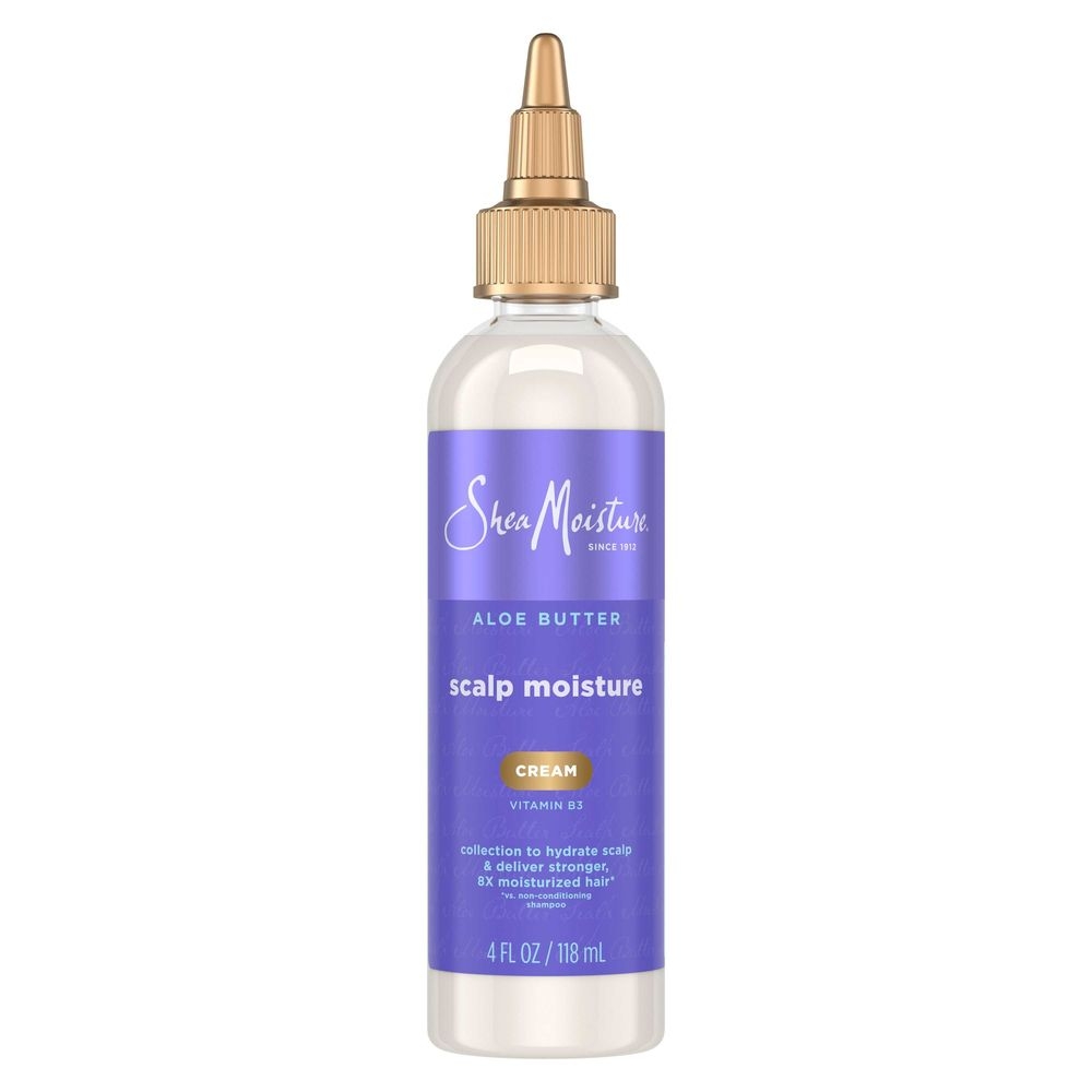 Shea Moisture Scalp Aloe Butter and Vitamin B3 Hair Cream, 4 Fluid Ounce -- 12 per case