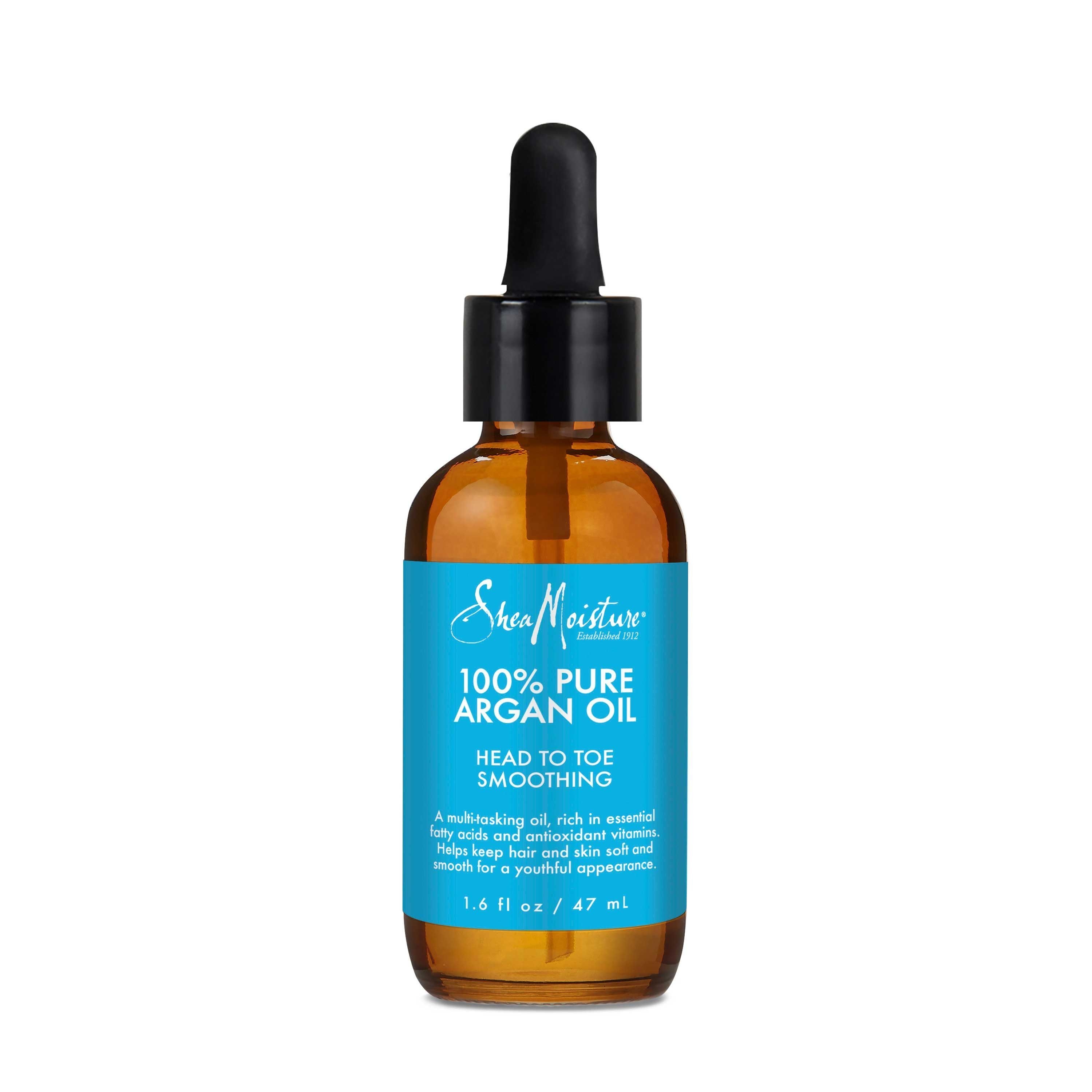 Shea Moisture Multi Tasking Head To Toe Smoothing Argan Oil, 1.6 Ounce -- 12 per case