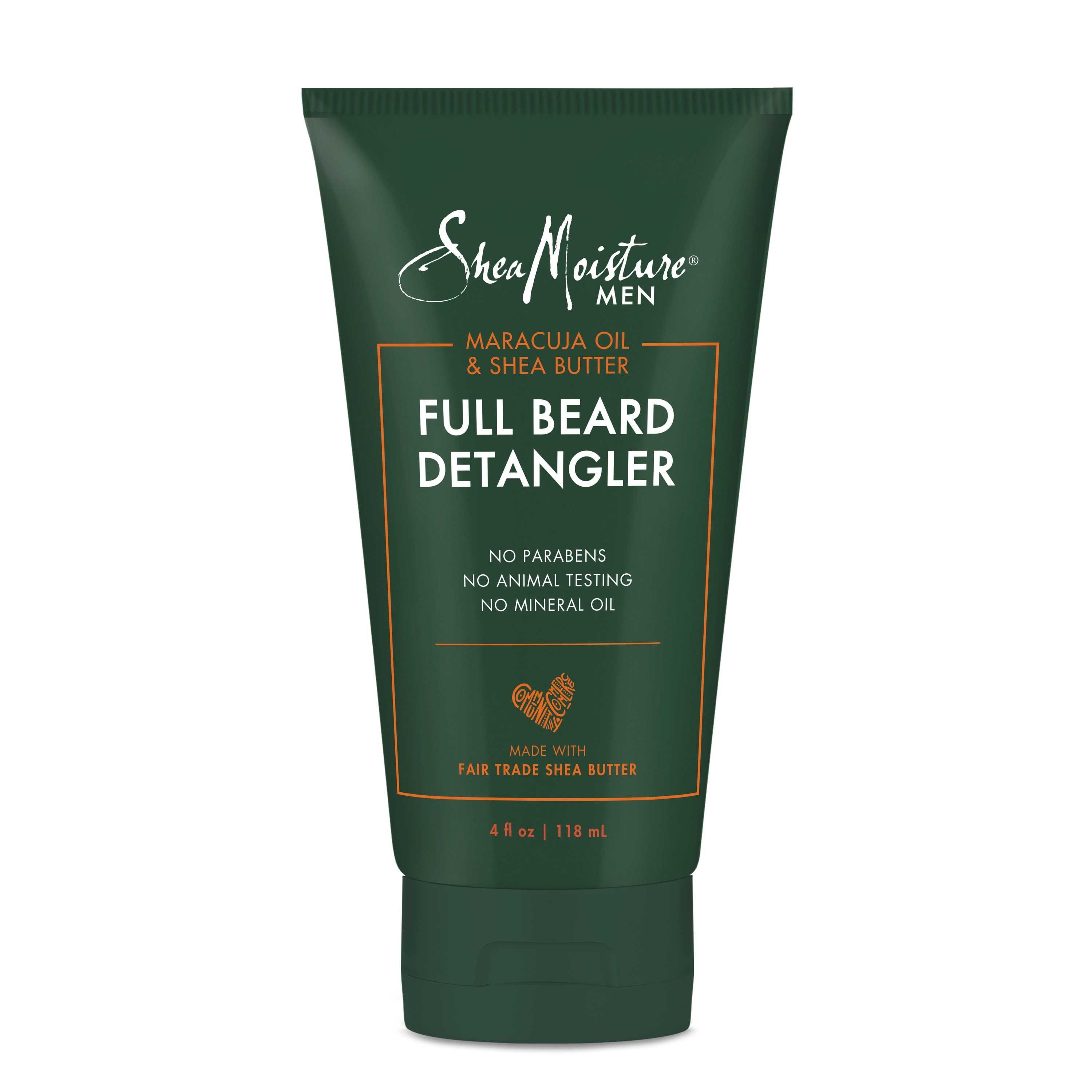 Shea Moisture Maracuja Oil and Shea Butter Full Beard Detangler, 4 Ounce -- 24 per case