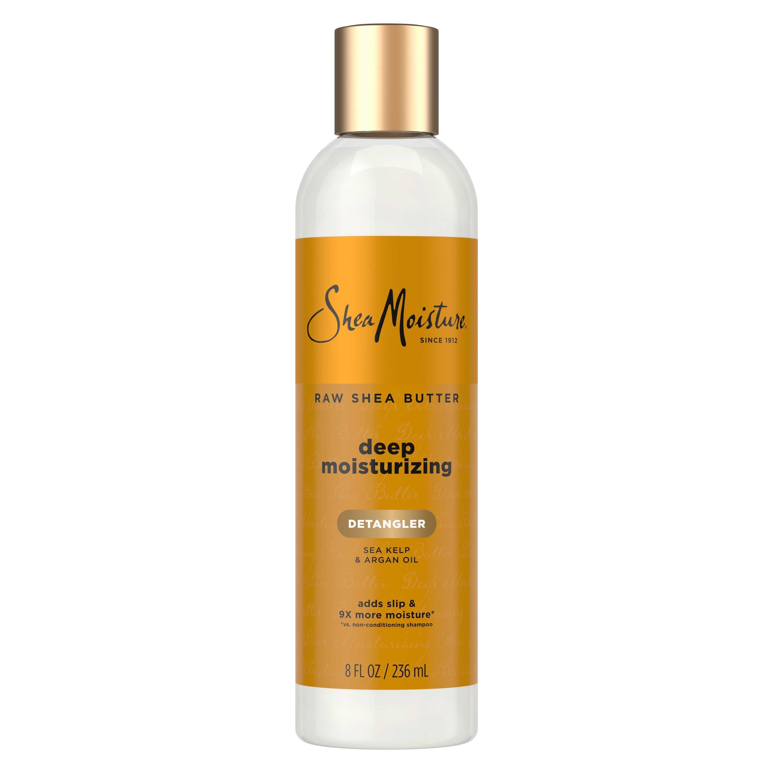 Shea Moisture Raw Shea Butter Deep Moisturizing Detangler, 8 Fluid Ounce -- 12 per case