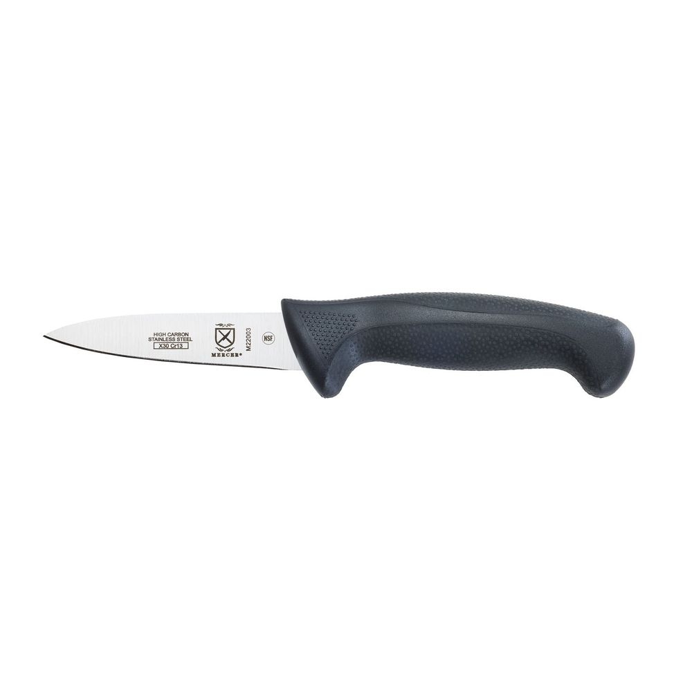 Mercer Culinary Millennia Black Paring Knife, 3.5 inch