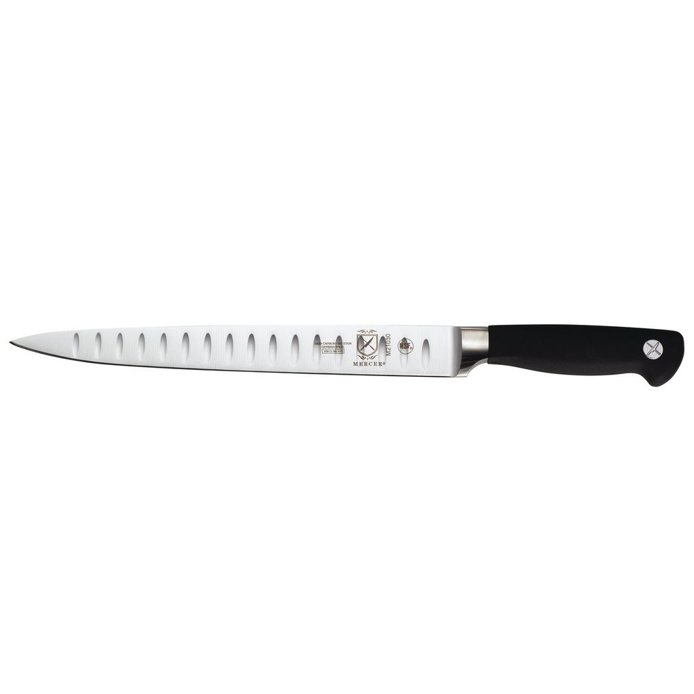 Mercer Genesis Collection Granton Edge Carving Knife, 10 inch