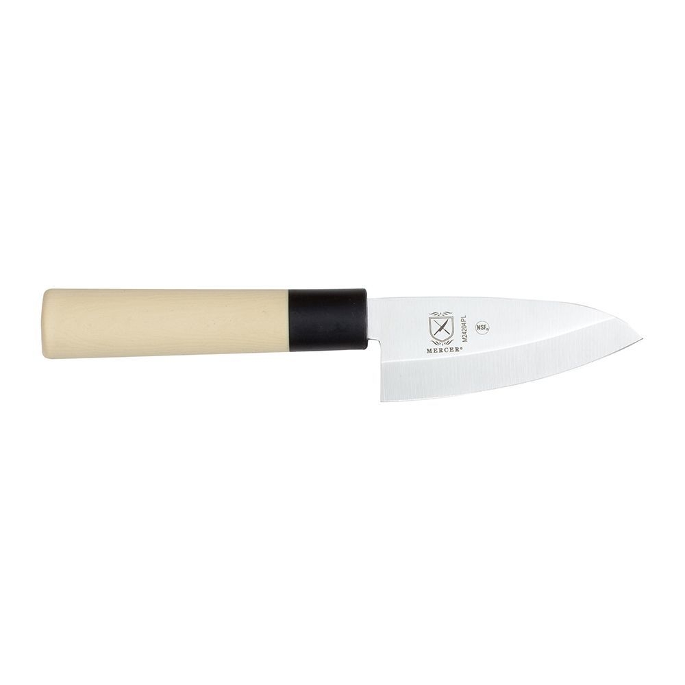 Mercer Culinary Asian Collection Utility Deba Knife, 4 inch