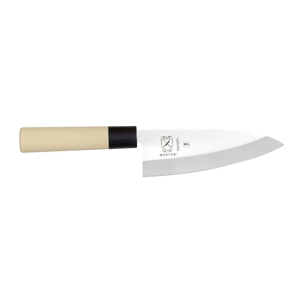 Mercer Culinary Asian Collection Deba Knife with NSF Handle