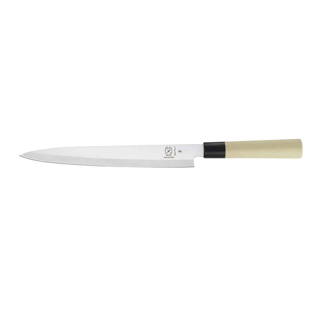 Mercer Culinary Asian Collection Left Handed Yanagi Sashimi Knife with NSF Handle