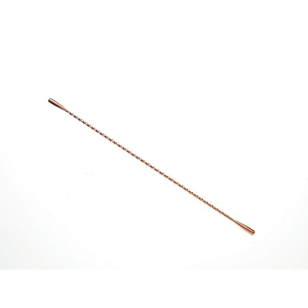 Barfly Copper Plated Double End Cocktail Stirrer, 13 3/16 inch