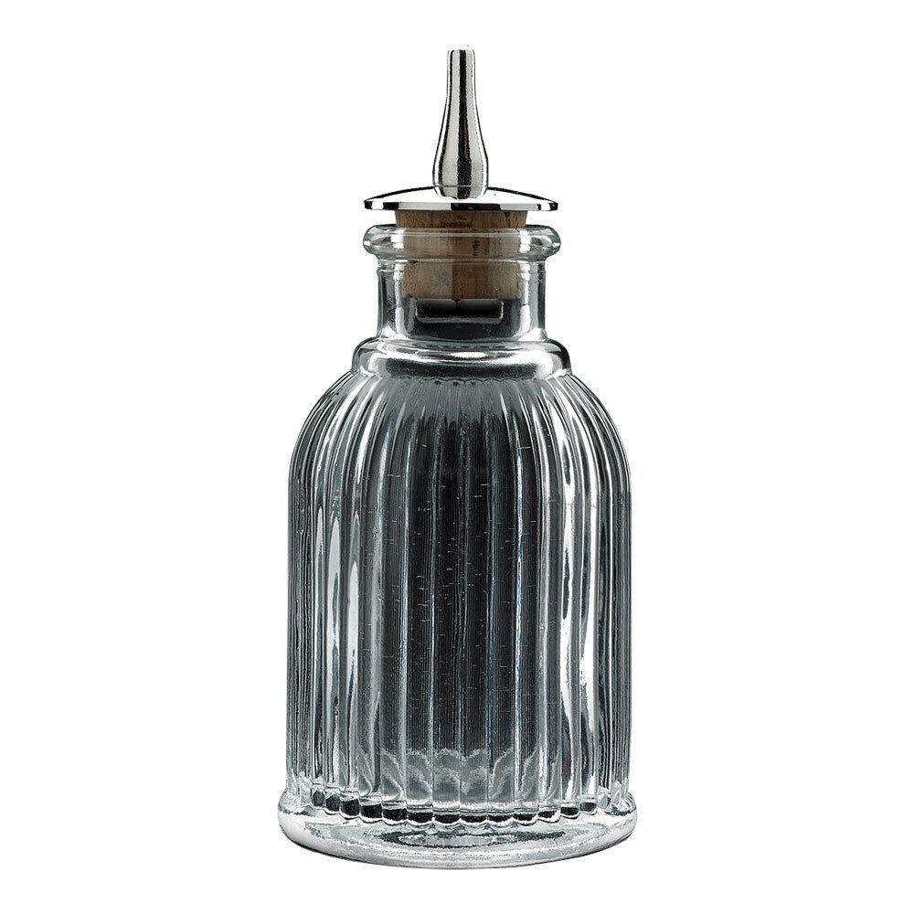 Barfly Glass Bitters Bottle, 3 Ounce