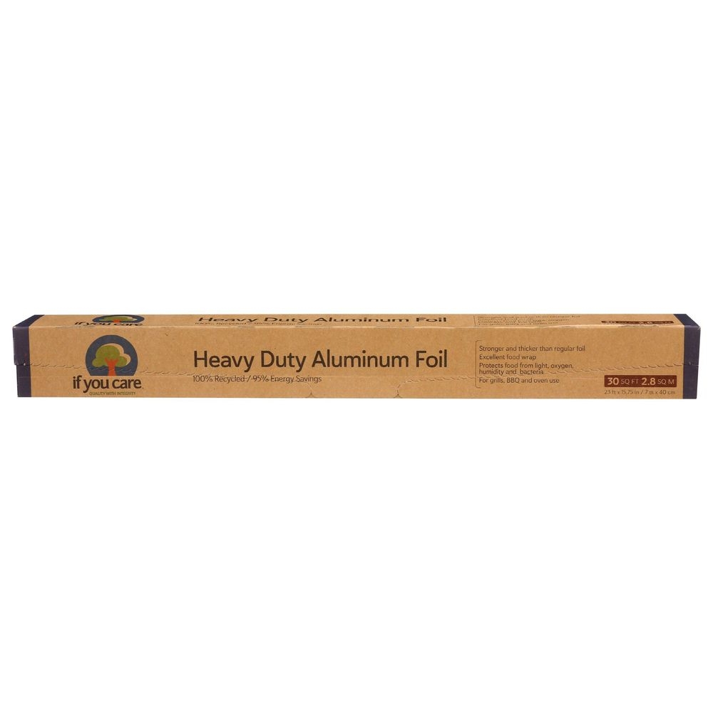 If You Care Recycled Heavy Duty Aluminum Foil, 30 Square Feet -- 12 per case