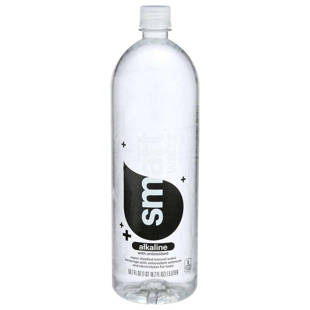 Glaceau Smartwater Alkaline Antioxidant Water, 1.5 Liter -- 12 per case