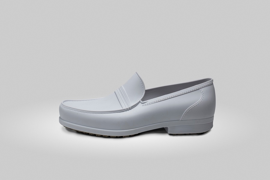 Sticky Shoes Social Man Style White Shoes, Size 14  -- 1 pair