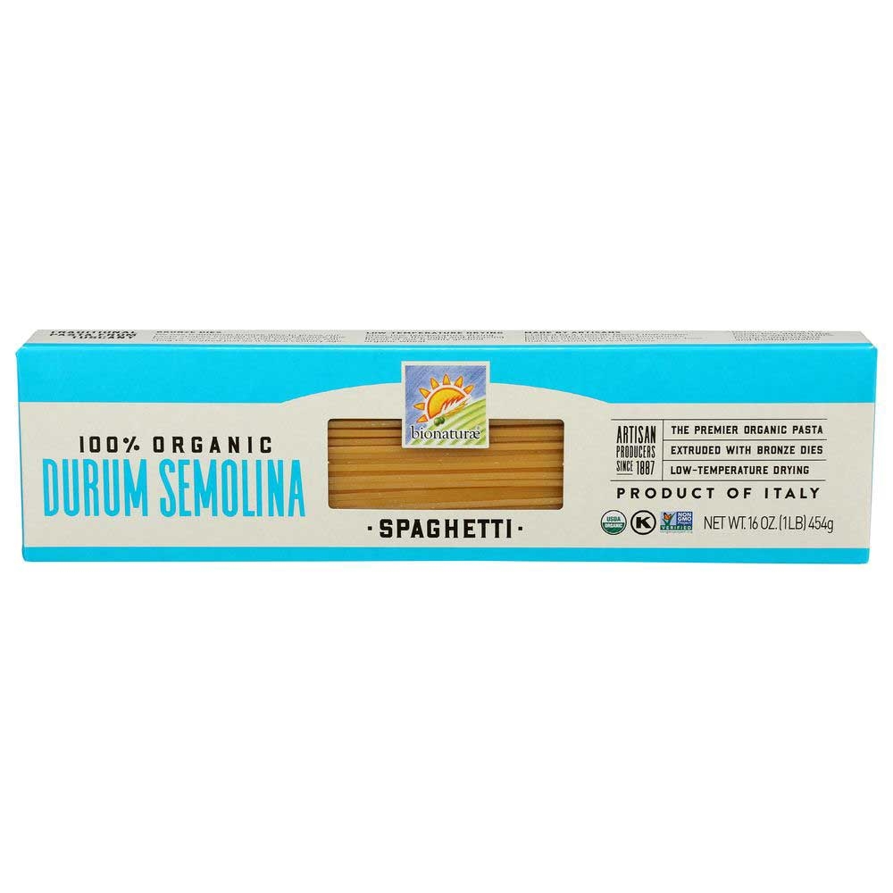 Bionaturae Organic Spaghetti Pasta, 16 Ounce -- 12 per case