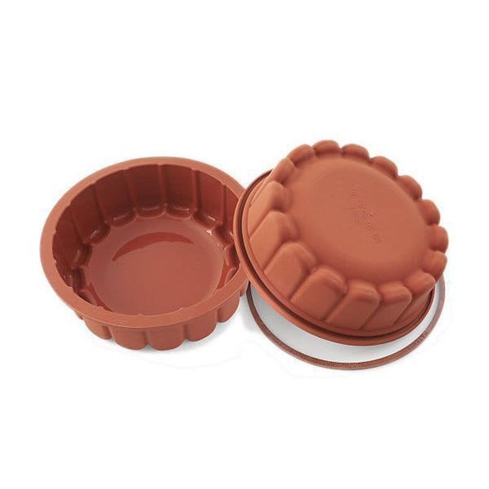 Silikomart Silicone Charlotte Round Baking Mold, 180 Millimeter Dia x 60 Millimeter Height