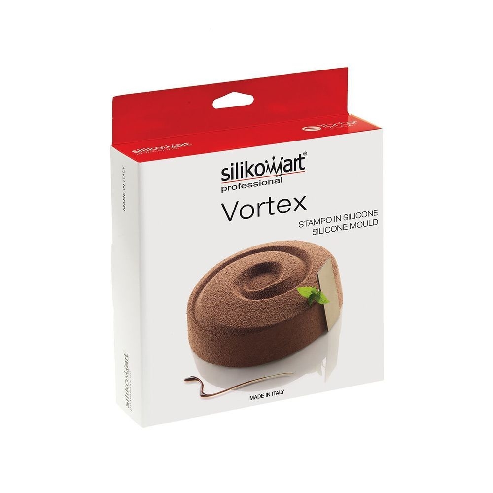 Silikomart Vortex Silicone Mold, 7.08 x 1.88 inch