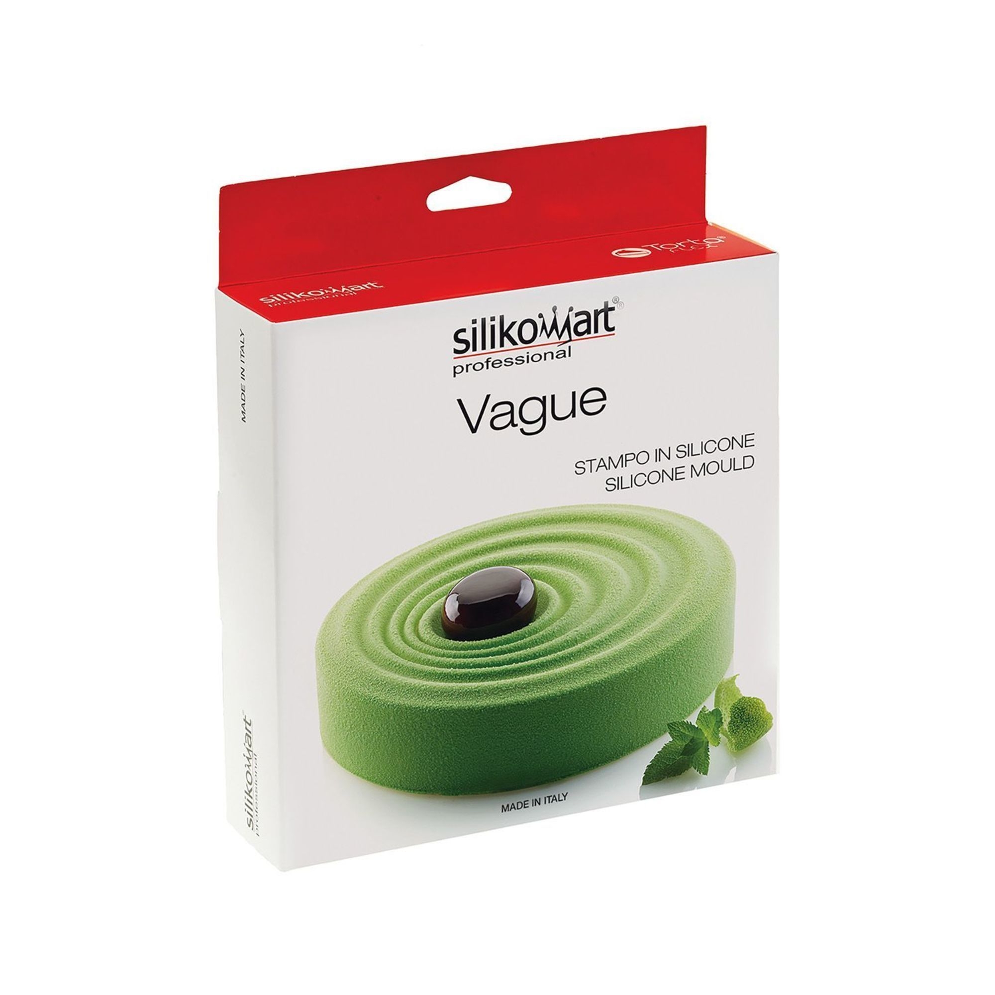 Silikomart Vague TortaFlex Mold, 10 x 8.6 x 2 inch