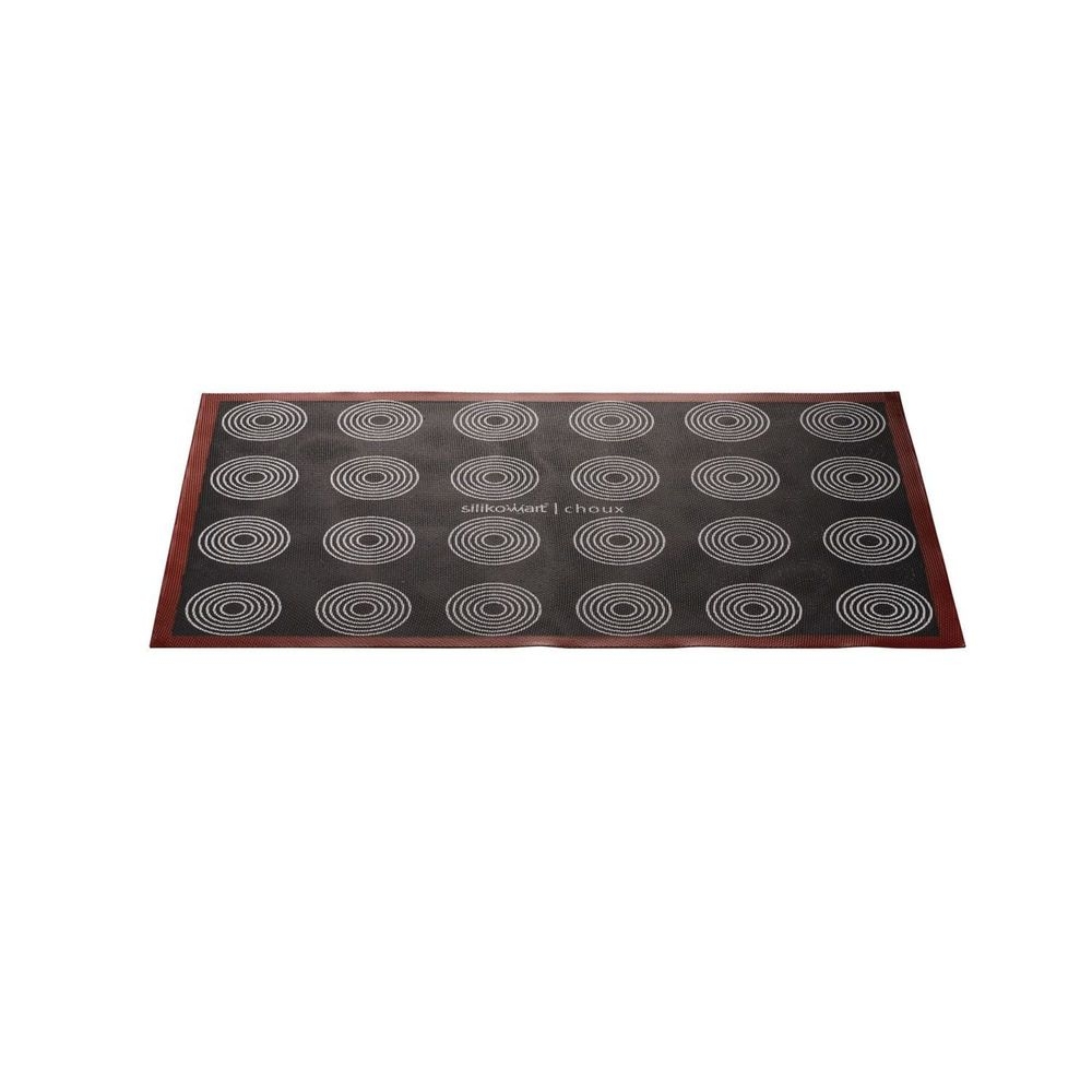 Silikomart Microperforated Silicone and Fiberglass Choux Air Mat, 23 inch Length x 15 inch Width