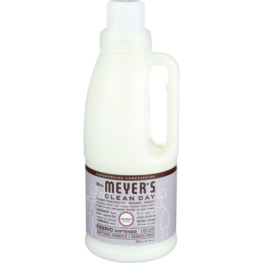 Mrs Meyers Lavender Scent Liquid Fabric Softener, 32 Ounce -- 6 per case