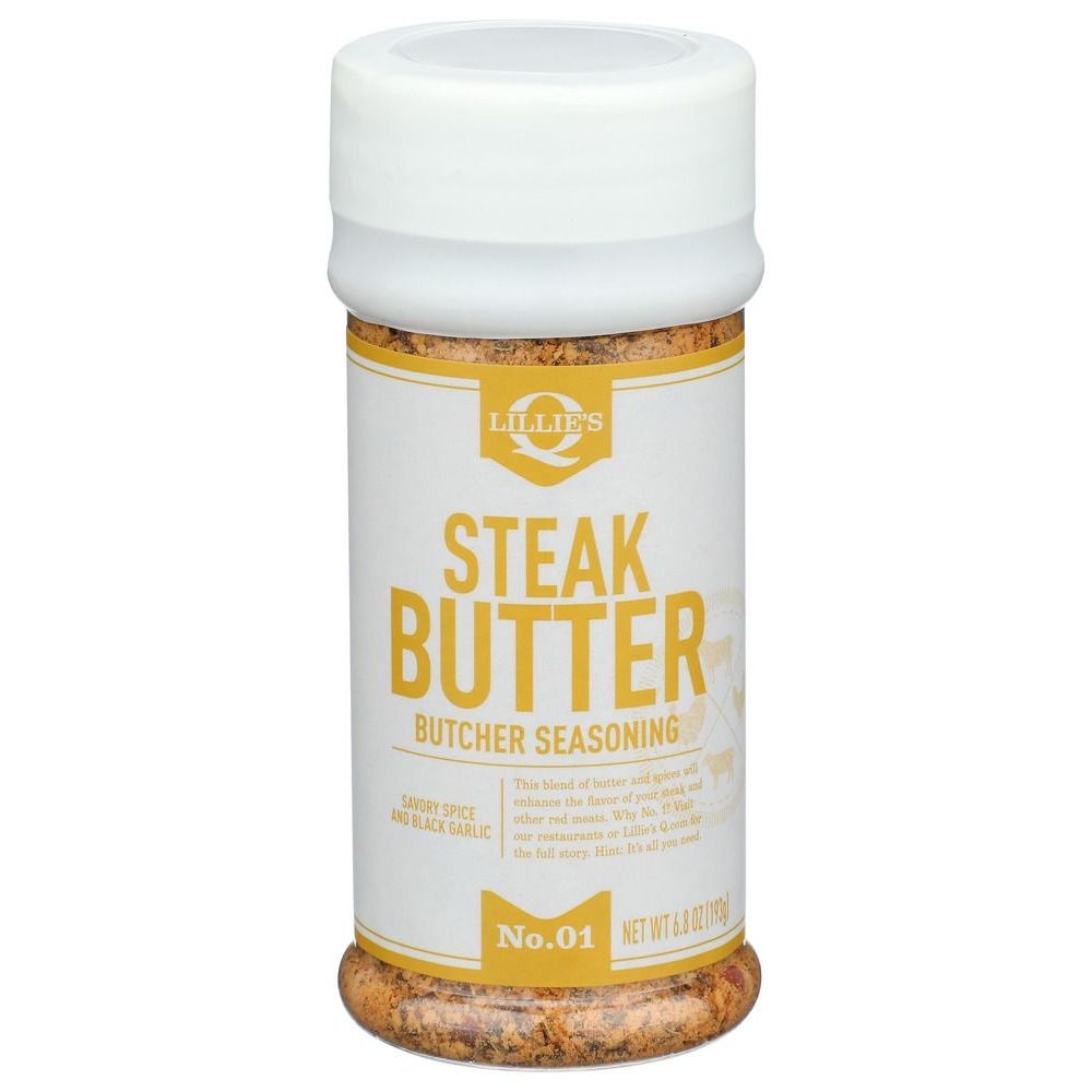 Lillies Q Steak Butter Seasoning, 6.8 Ounce -- 6 per case