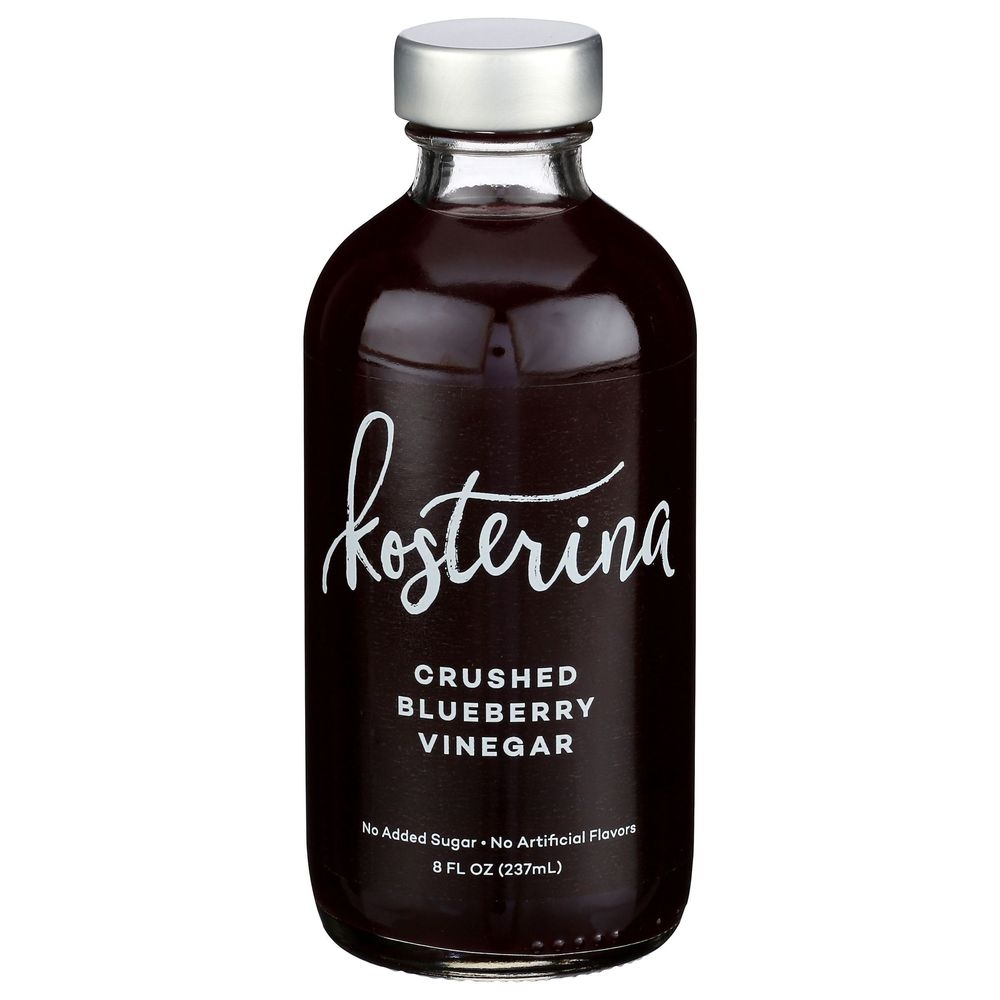 Kosterina Crushed Blueberry Vinegar, 8 Fluid Ounce -- 6 per case