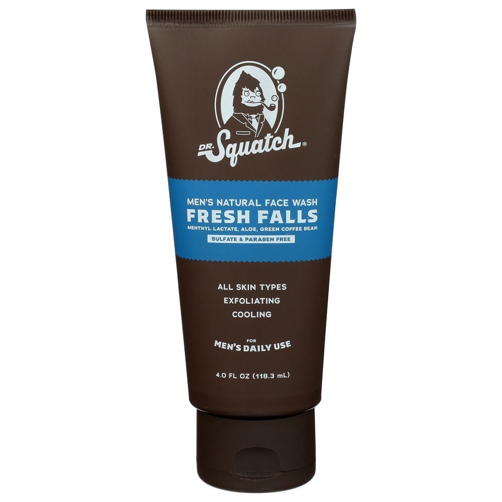 Dr Squatch Fresh Falls Face Wash, 4 Ounce