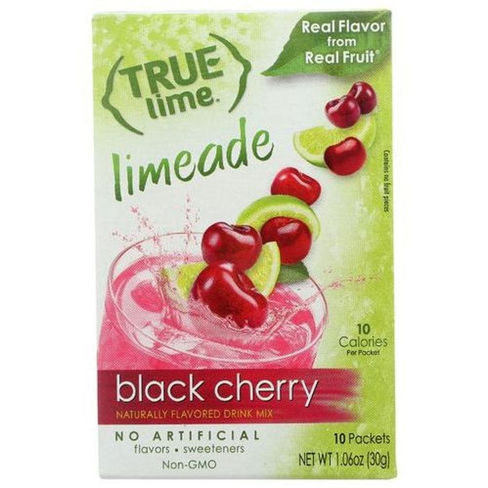 True Citrus Tru Lime Black Cherry Limeade Drink Mix, 1.06 Ounce -- 12 per case