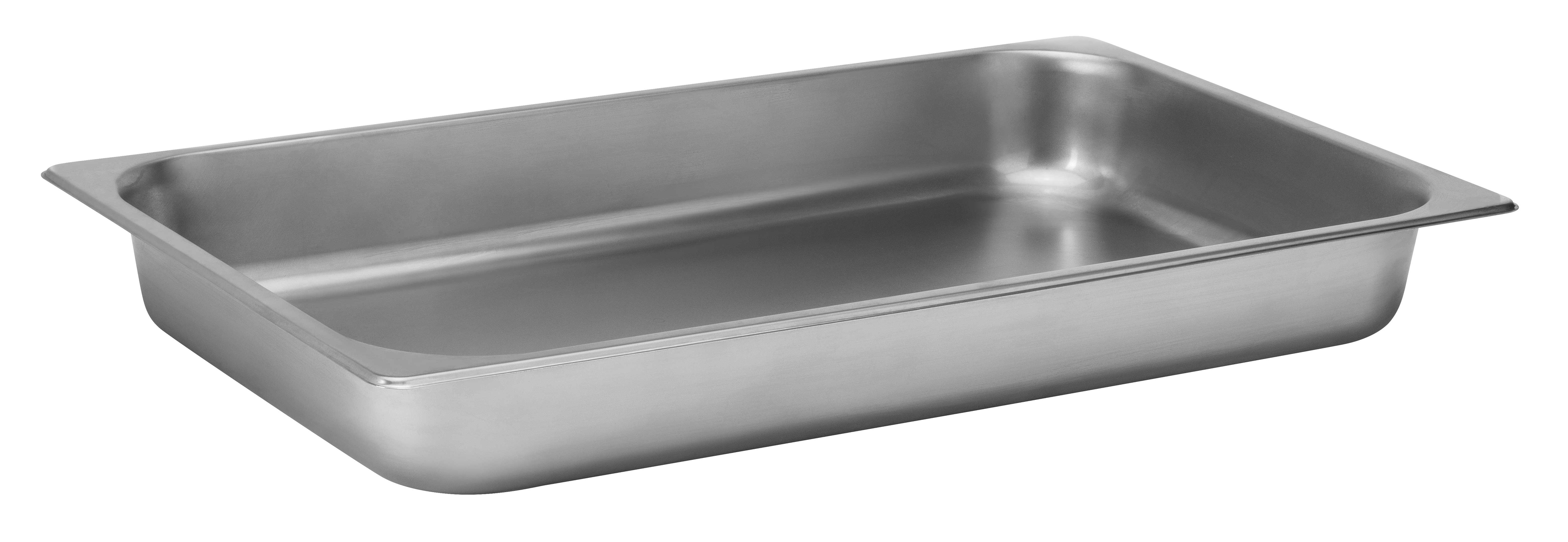 Rosseto Multi-Chef Rectangular Full Size Steam Pan, 20.9 x 12.8 x 2.6 inch