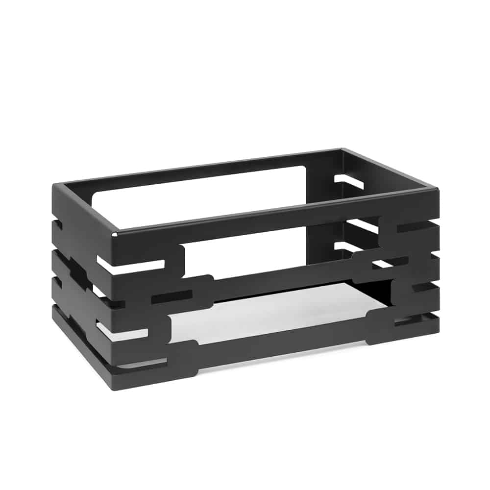 Rosseto Multi-Chef Black Matte Frame Only, 21.5 x 13.5 x 10 inch